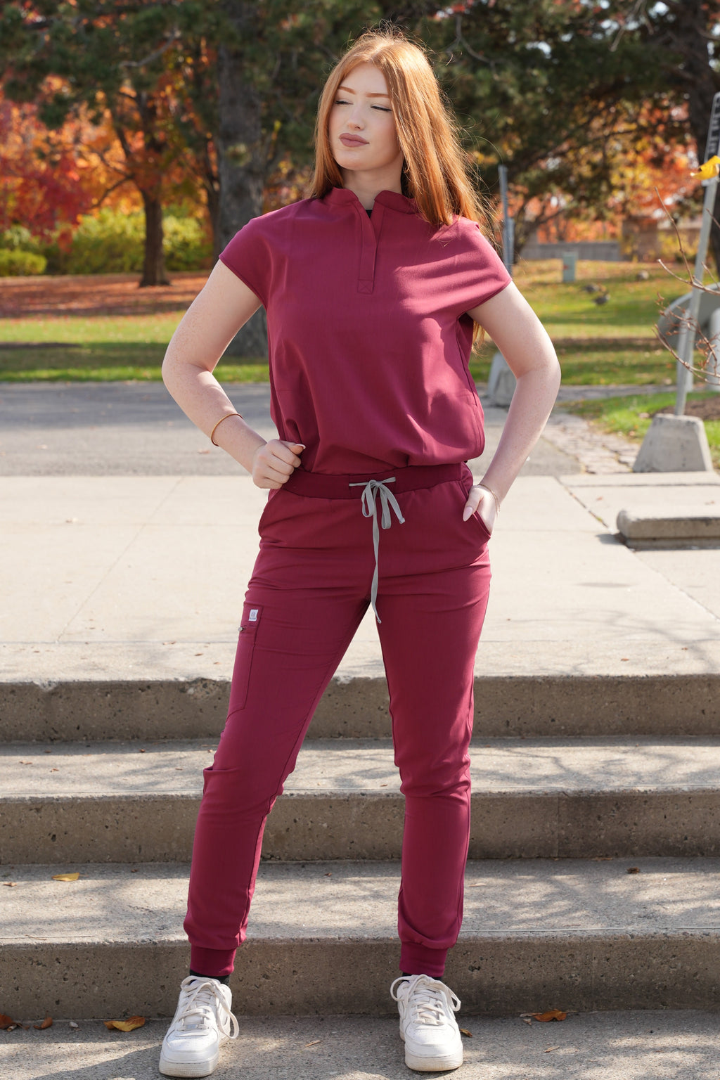 The Ava Scrub Top