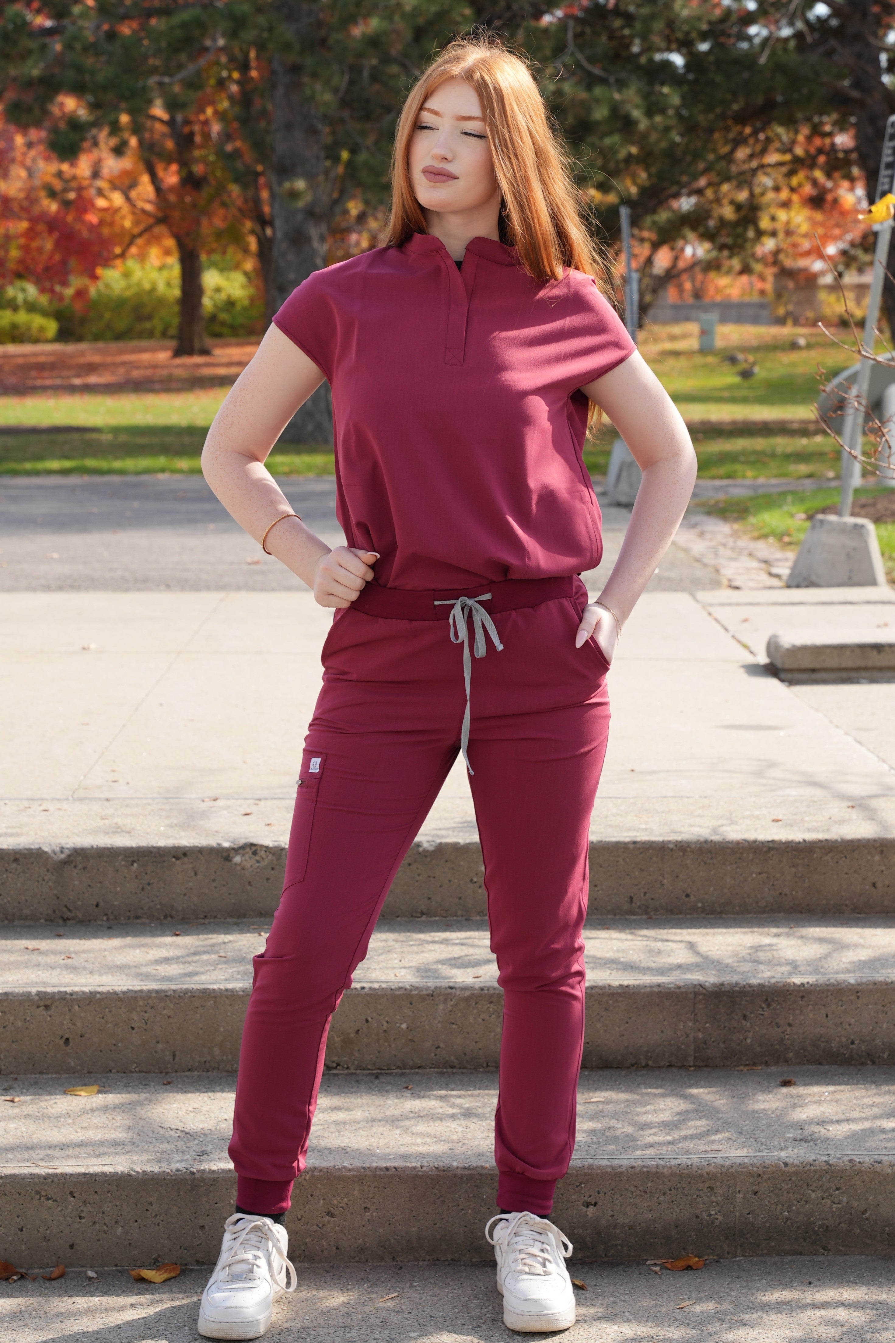 The Ava Scrub Top